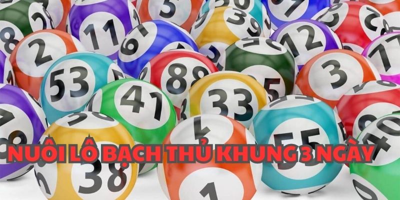 Nuôi lô bạch thủ khung 3 ngày buộc hội viên tuân thủ quy tắc bền vững